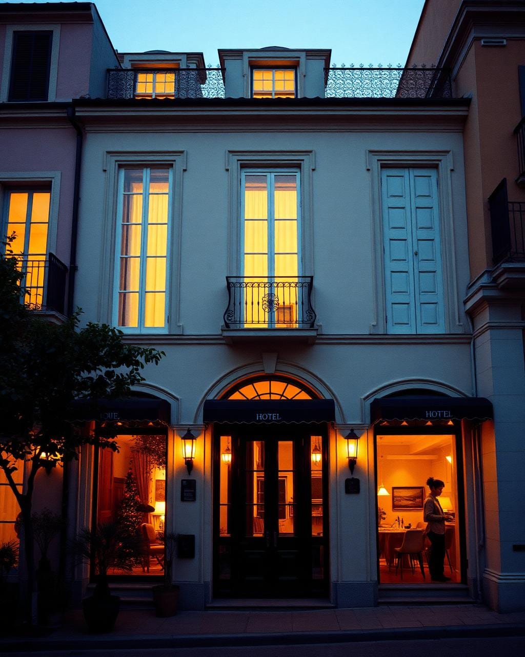 Boutique hotels and private retreats